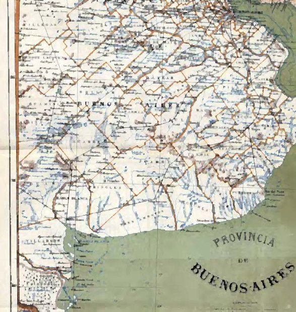 La Revolución de Mayo y la orientación austral del mapa bonaerense